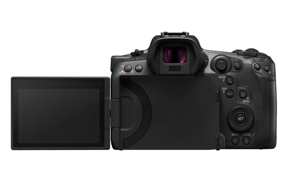 Canon EOS R5C vs Canon EOS R5 1 Canon EOS R5 C Rear screen