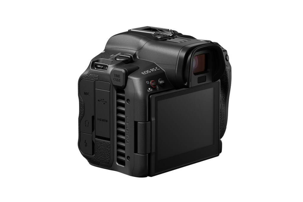 Canon EOS R5 C ports door