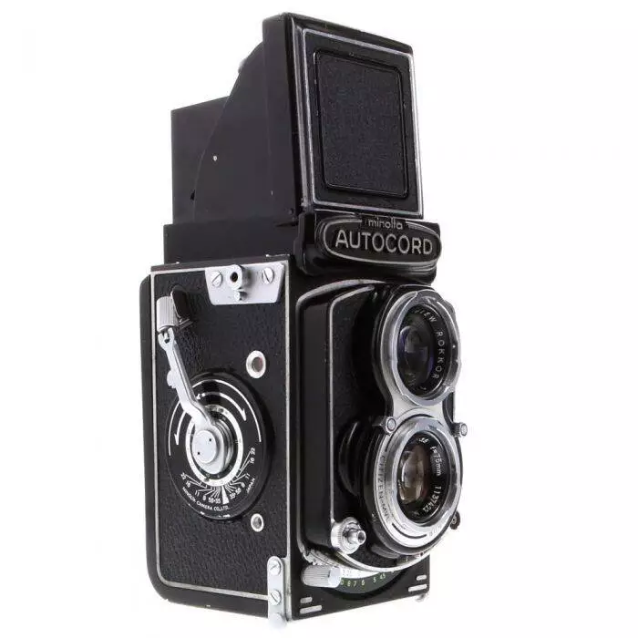 2022'de Satın Alınacak En İyi Orta Format Film Kameraları 5 Minolta Autocord KEH