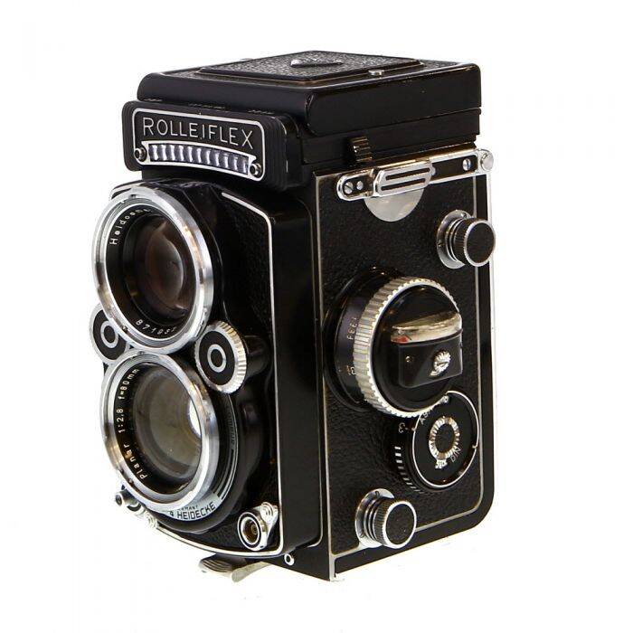 2022'de Satın Alınacak En İyi Orta Format Film Kameraları 7 Rolleiflex 2.8F