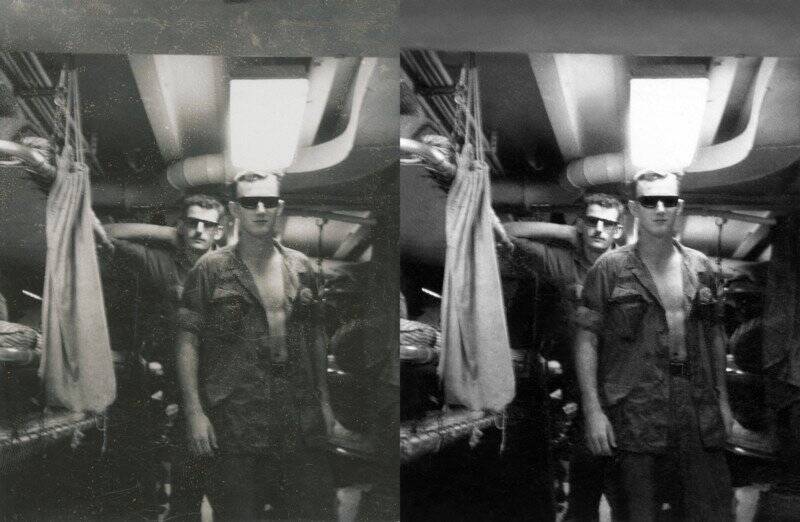 Vietnam Gazisi İçin Fotoğrafları Restore Etmenin Karmaşık Çalışması 4 Vietnam Gazisi İçin Fotoğrafları Restore Etmenin Karmaşık Çalışması