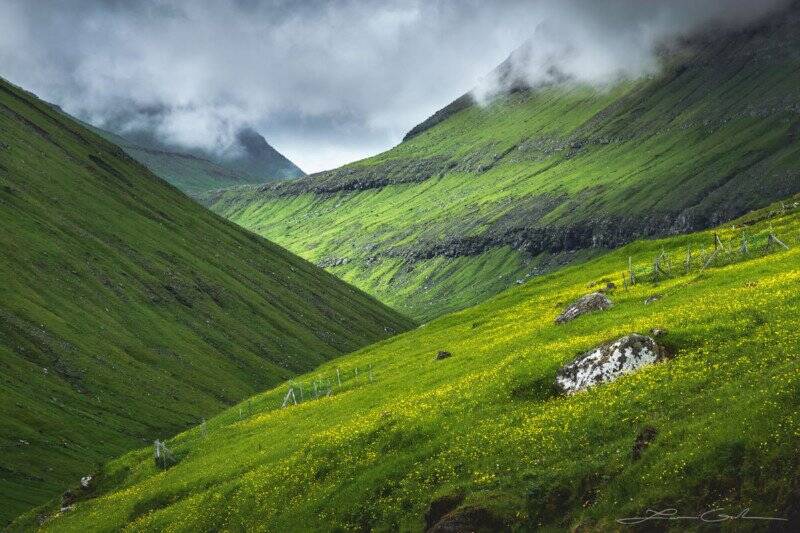 Where Hobbits Roam Land Faroe Islands Gintchin Fine Art 800x533 1