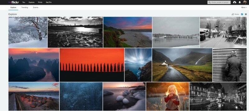 2022'de En İyi Fotoğraf Paylaşım Siteleri 4 flickr 800x358 1