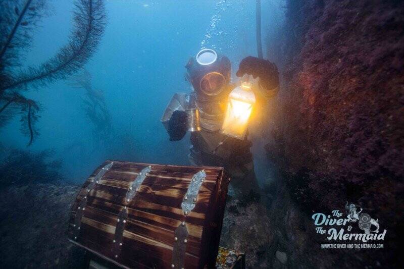 Brett Stanley : The Diver ve Mermaid 6 Dalgic ve Deniz Kizi 006