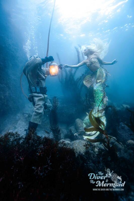 Brett Stanley : The Diver ve Mermaid 9 Dalgic ve Deniz Kizi 009