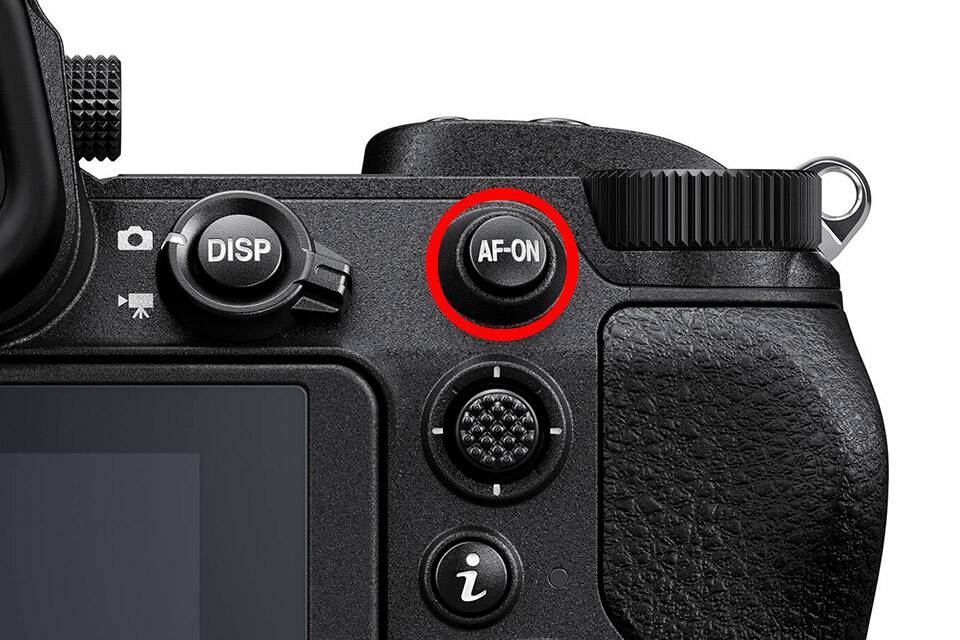 Back Button Focus Close Up