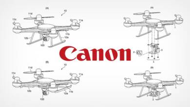 Canon Tuketici Duzeyinde Dronelar icin bir Gimbal Sistemi Tasarladi