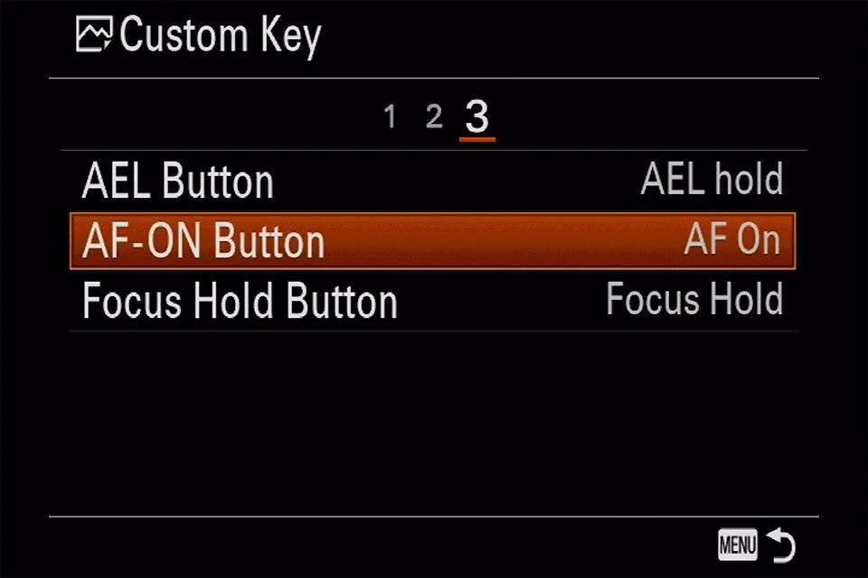 Geri Düğmesi Odaklama Nedir? 15 Sony AF ON Button