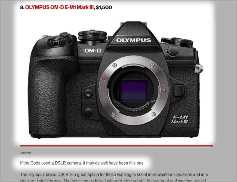 İnsanların Bir DSLR'nin Gerçekte Ne Olduğu Hakkında Hiçbir Fikri Yok 3 if gods used a dslr camera