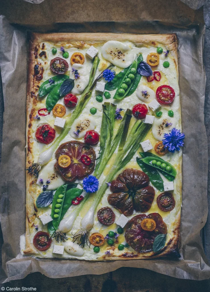 Pink Lady Yılın Yemek Fotoğrafçısı 2022 13 13 Carolin Strothe Summer Veg Tart