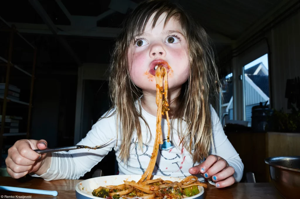 Pink Lady Yılın Yemek Fotoğrafçısı 2022 23 24 Remko Kraaijeveld Pasta and Fake Curls