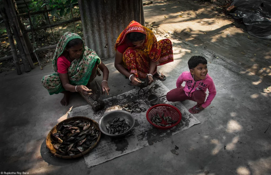 36 Rupkotha Roy Barai Processing Fish