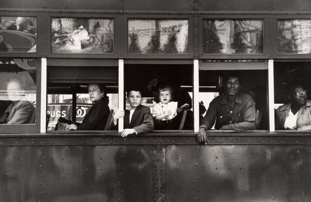 Siyah Beyaz Fotoğrafın Kısa Tarihi 14 Trolley New Orleans 1955 Robert Frank Coutesy Pace MacGill Gallery New York