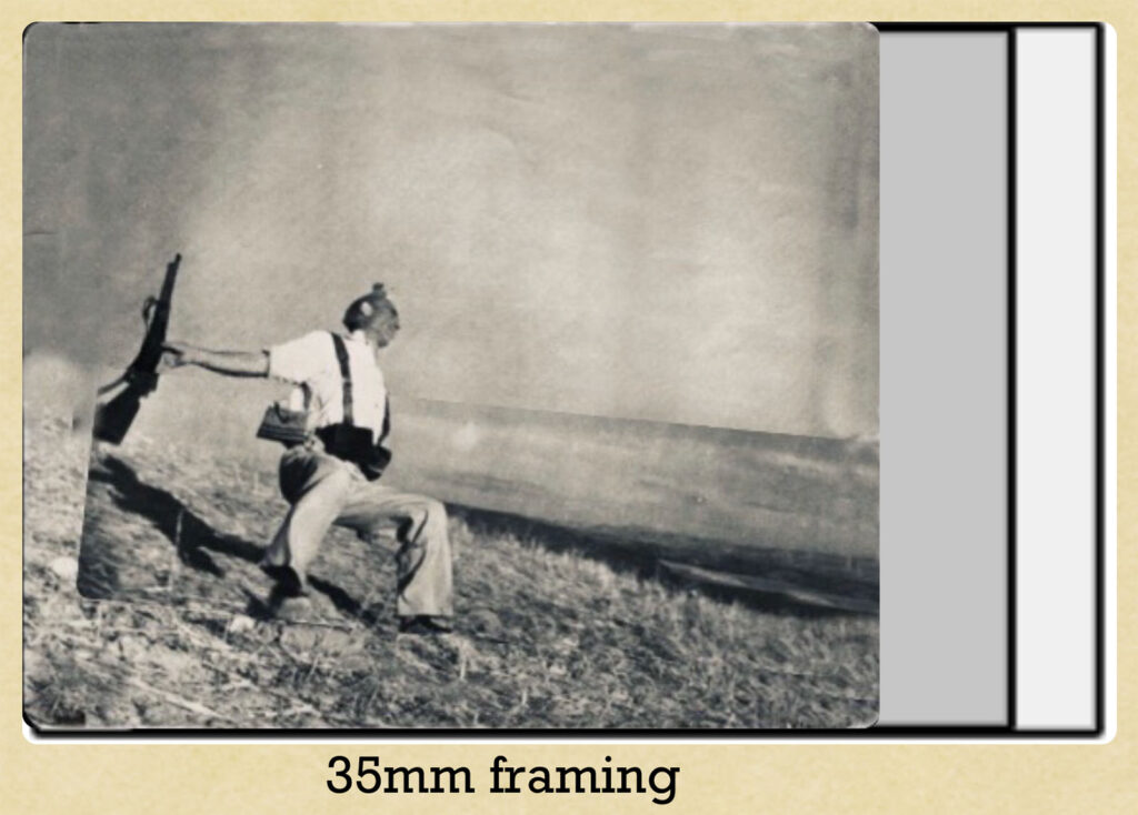 Düşen Asker: Capa'nın İkonik Savaş Fotoğrafı Aslında Gerda Taro'ya mı ait? 12 35mm framing