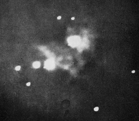 Henry Drape Orion nebula 1880 inverted