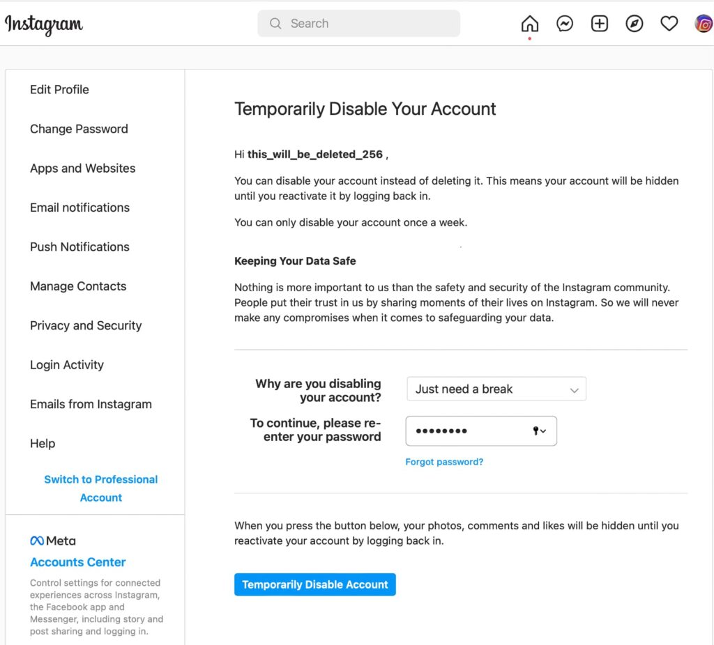 Instagram Hesabınızı Nasıl Silebilirsiniz? 5 Instagram Hesabinizi Nasil Silebilirsiniz 004