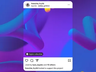 Instagramda NFT Boyle Gorunuyor