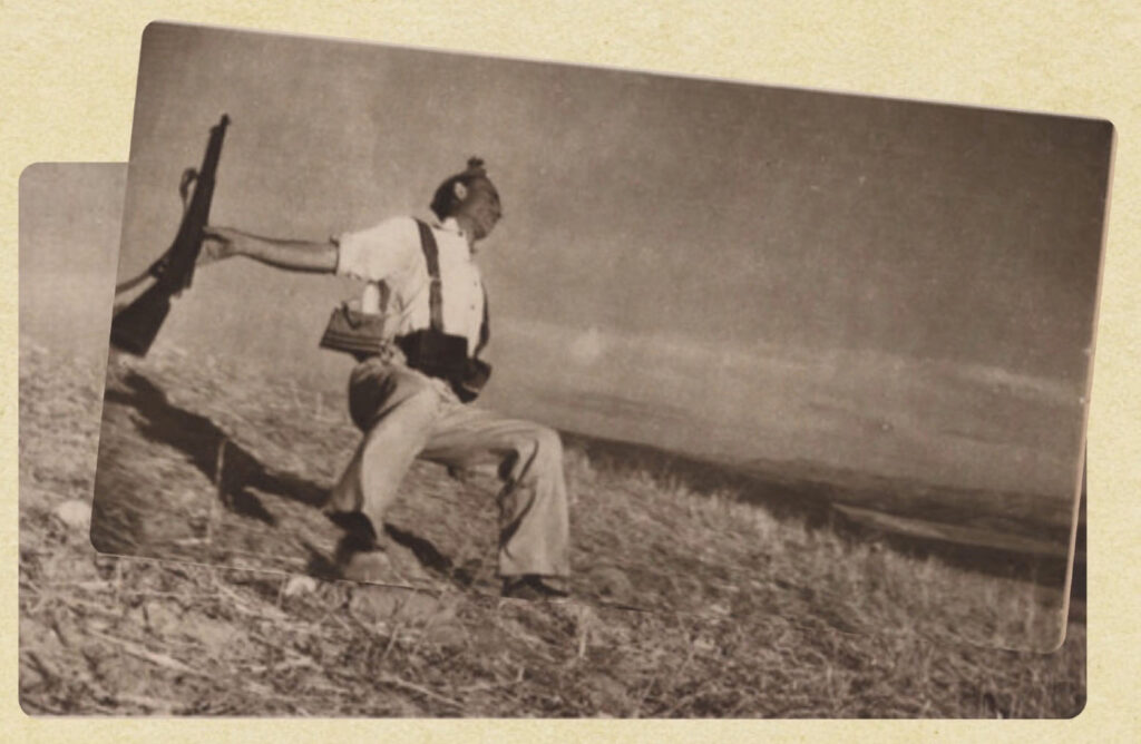 Düşen Asker: Capa'nın İkonik Savaş Fotoğrafı Aslında Gerda Taro'ya mı ait? 5 adjusted horizon lines
