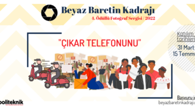 Beyaz Baretin Kadrajı 4. Ödüllü Fotoğraf Sergisi: “Çıkar telefonunu” 6 bbk site manset