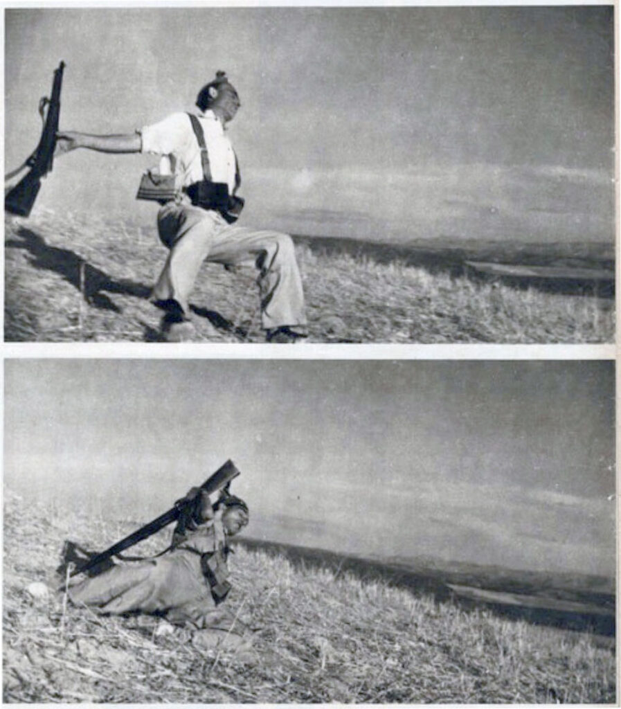 Düşen Asker: Capa'nın İkonik Savaş Fotoğrafı Aslında Gerda Taro'ya mı ait? 4 horizon adjusted