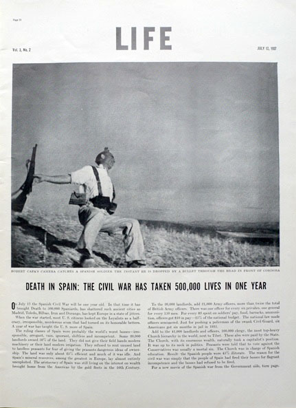 Düşen Asker: Capa'nın İkonik Savaş Fotoğrafı Aslında Gerda Taro'ya mı ait? 3 life magazine
