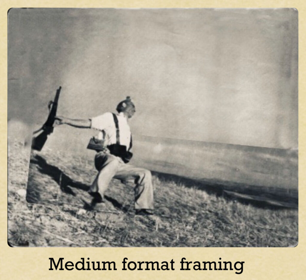 Düşen Asker: Capa'nın İkonik Savaş Fotoğrafı Aslında Gerda Taro'ya mı ait? 11 medium format framing