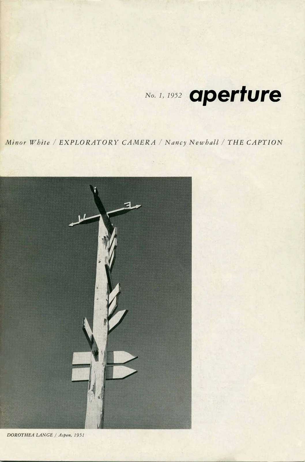 Dorothea Lange: Buhran Dönemi Kırsal Amerika Fotoğrafçısı 17 aperture magazine issue 1
