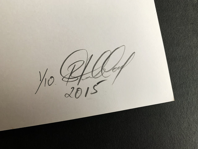 Sanat Fotoğraflarınızı Nasıl Fiyatlandırırsınız 7 edition signature