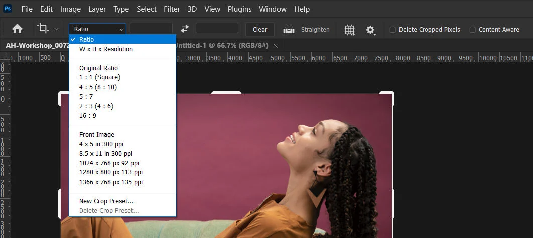Photoshop'ta Crop (Kırpma) Nasıl Yapılır? 4 Figure 2