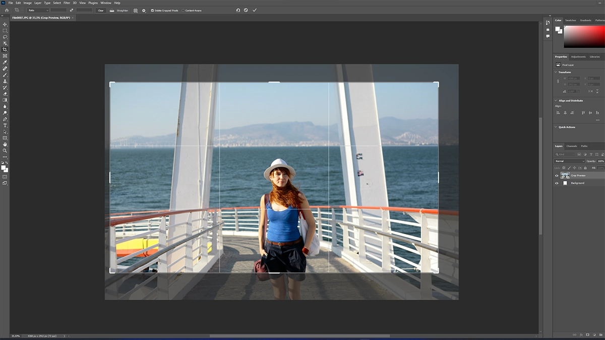 Photoshop'ta Crop (Kırpma) Nasıl Yapılır? 1 photoshopta crop nasil yapilir