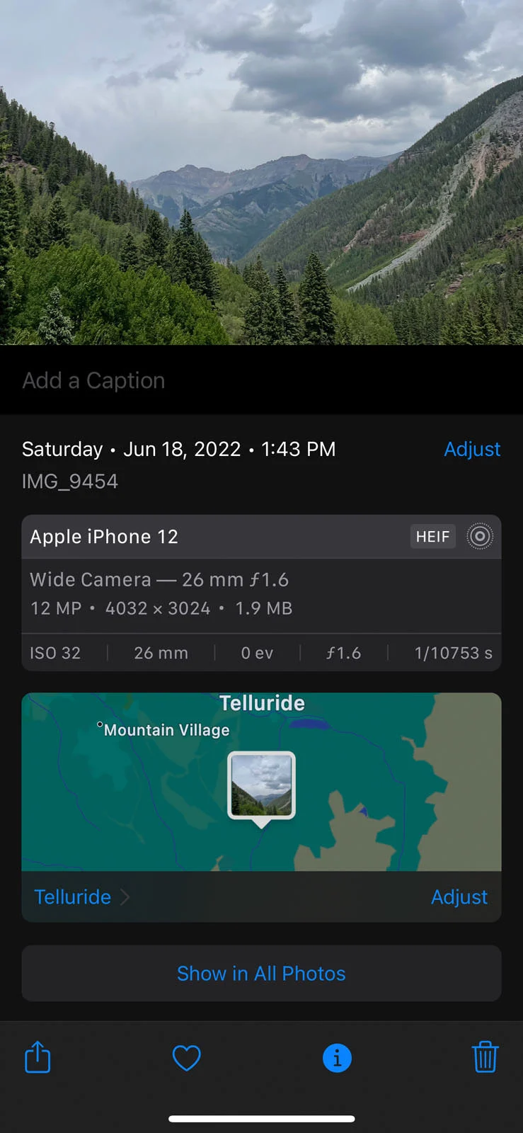 Dijital Fotoğraflarda EXIF Verisi Nedir? 15 remove location ios2