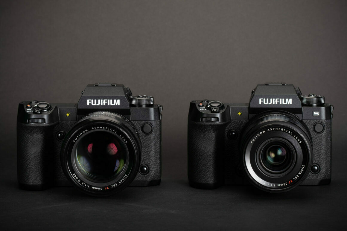 Fujifilm X H2 X H2S front