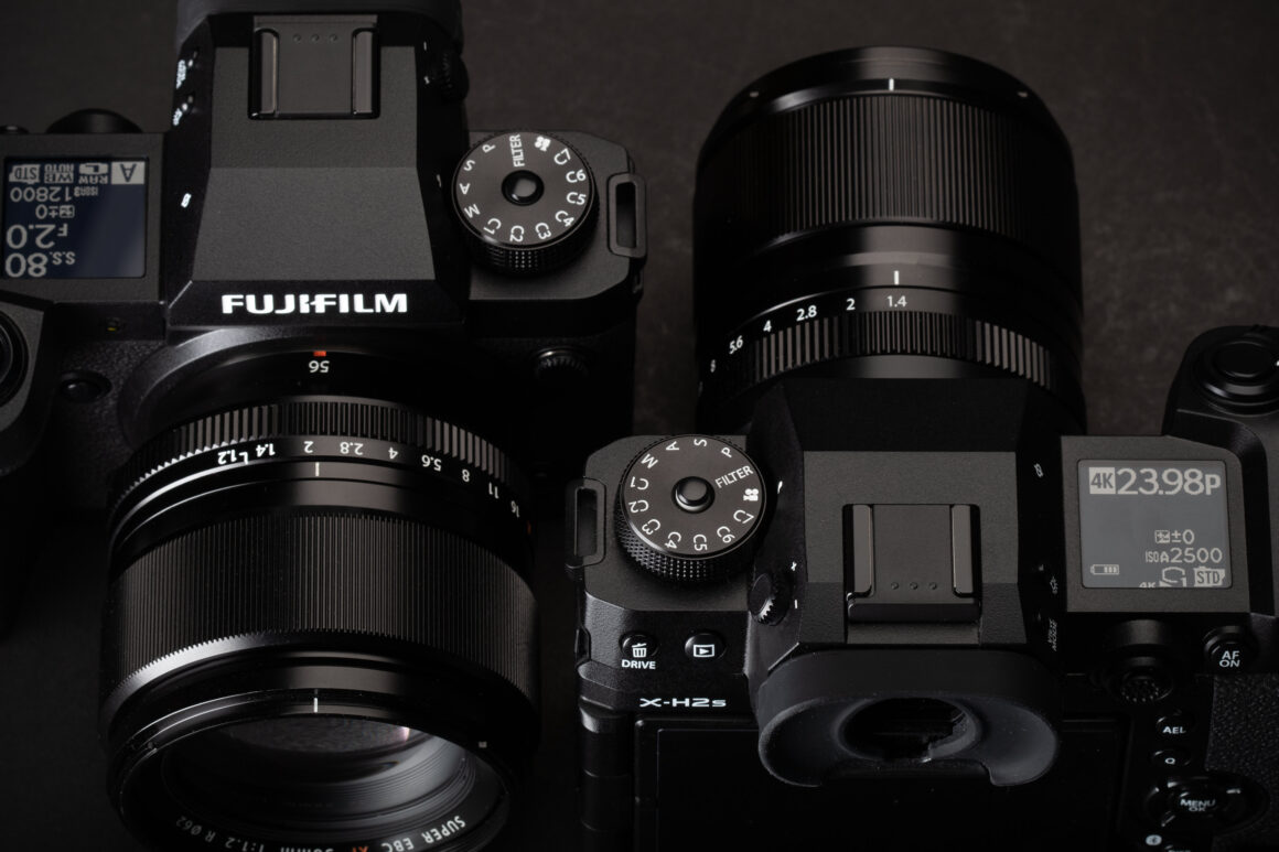 Fujifilm X H2 X H2S top