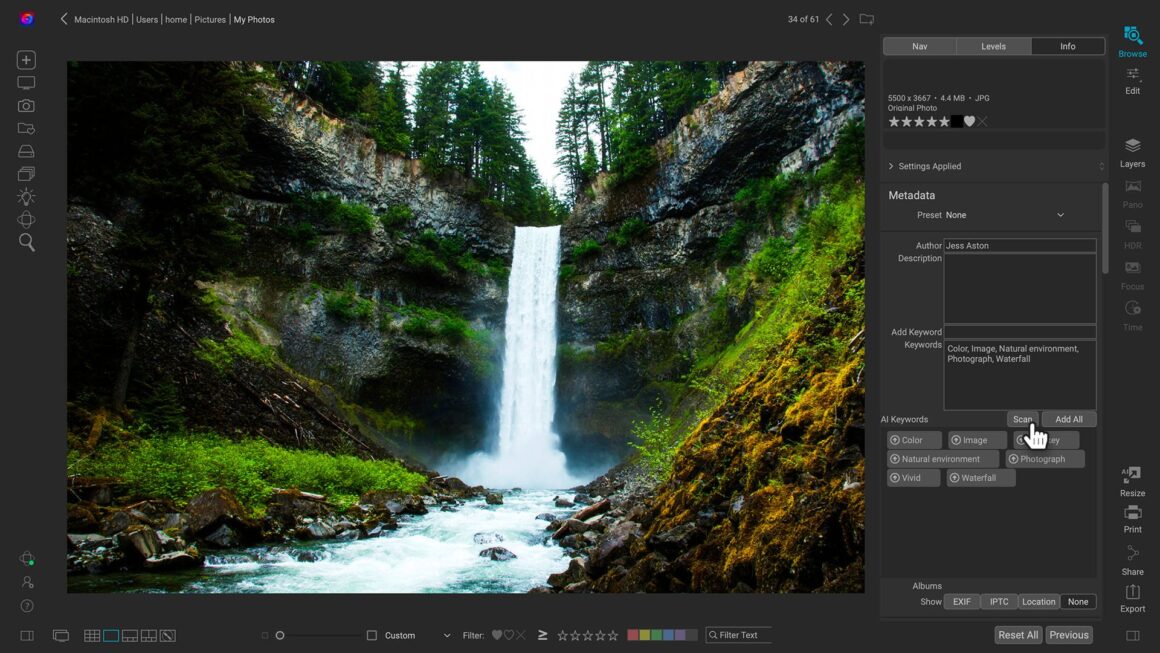 ON1 Photo RAW, Yeni Super Select AI Aracı ile 2023 Versiyonunu Duyurdu 4 Keyword AI