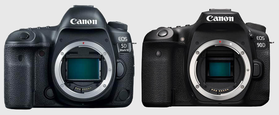 full frame vs crop sensor canon dslrs