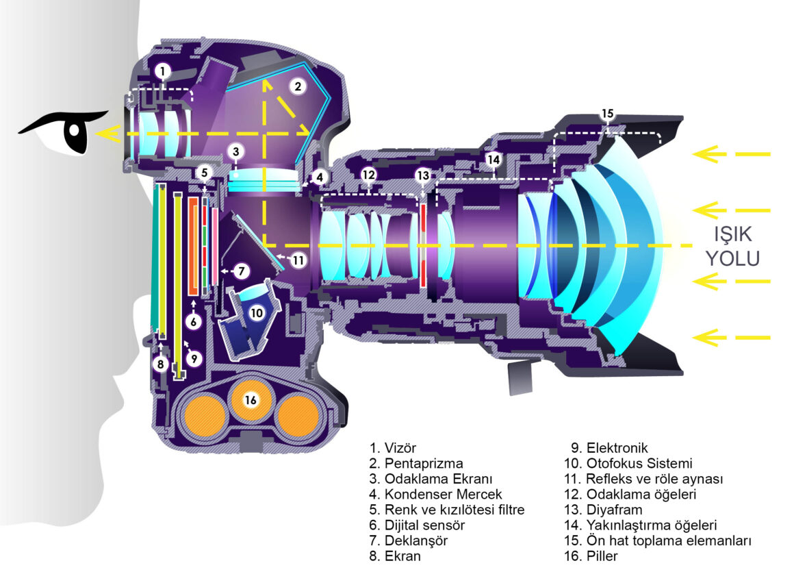 DSLR Kamera nedir? 2 DSLR Kamera nedir?