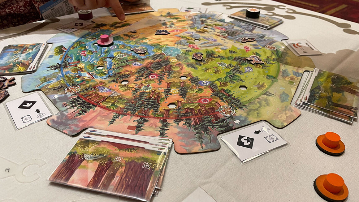 Redwood : Vahşi Yaşam Fotoğrafçılığı Masa Oyunu 5 redwood board game prototype board