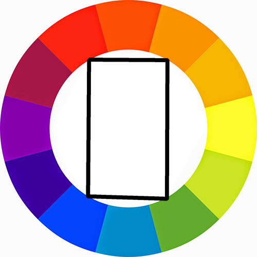 tetradic color harmony