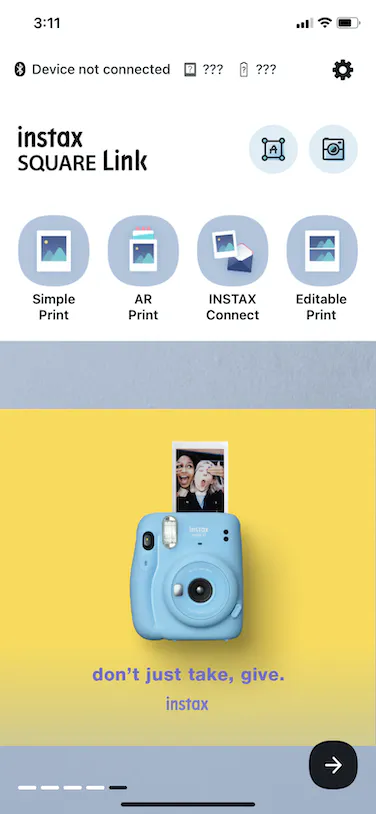 Fujifilm Instax Square Link incelemesi 002