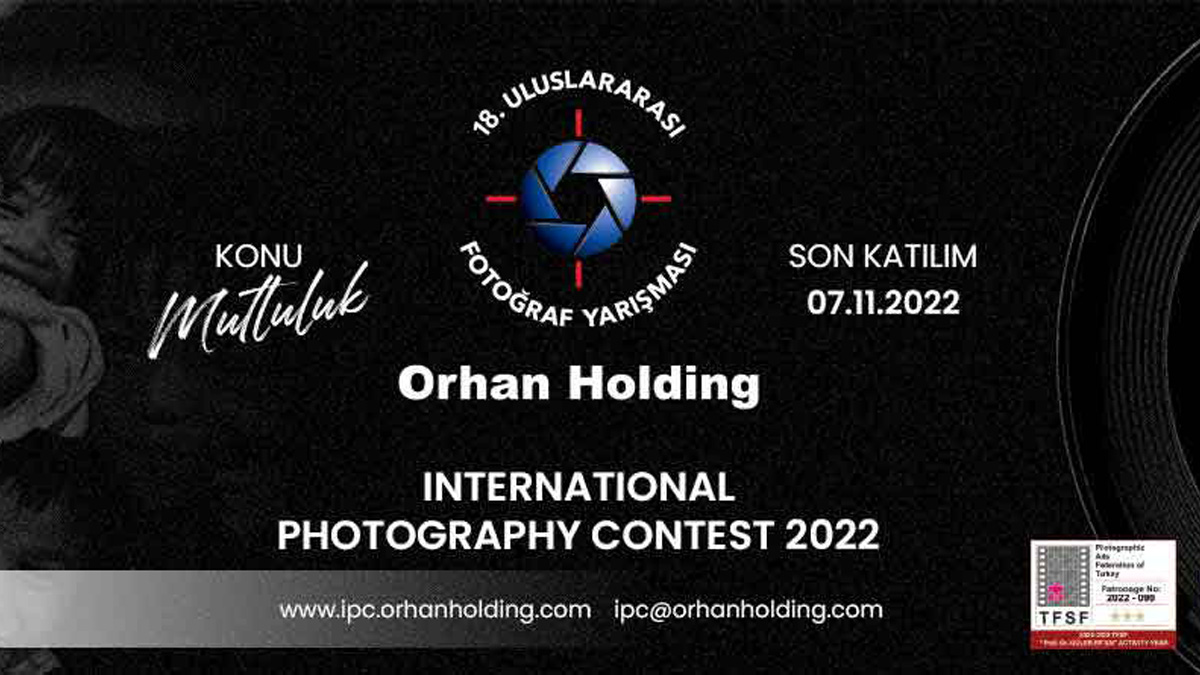 Orhan Holding 18. Uluslararasi Fotograf Yarismasi header