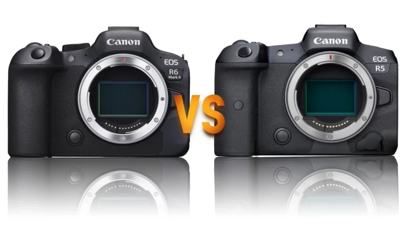 Canon EOS R6 II vs EOS R5