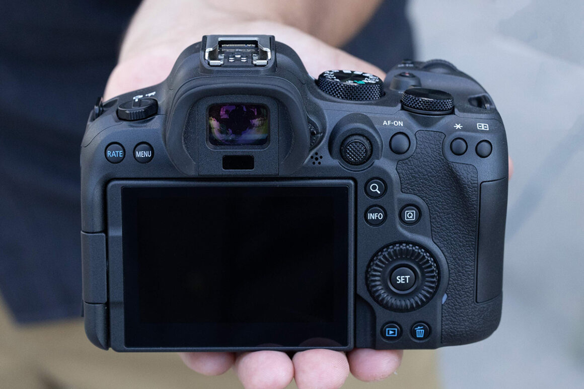 Canon EOS R6 II rear controls