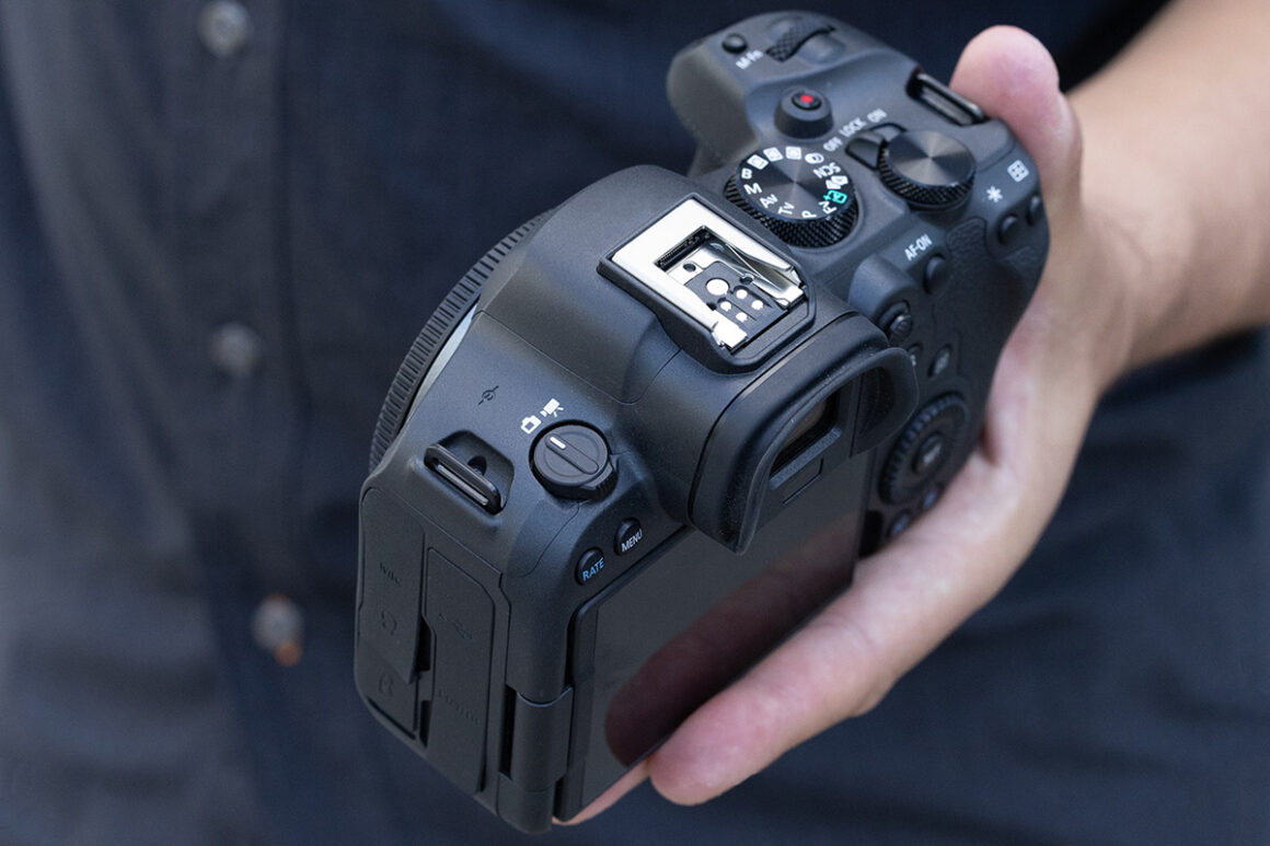 Canon EOS R6 II stills movie switch