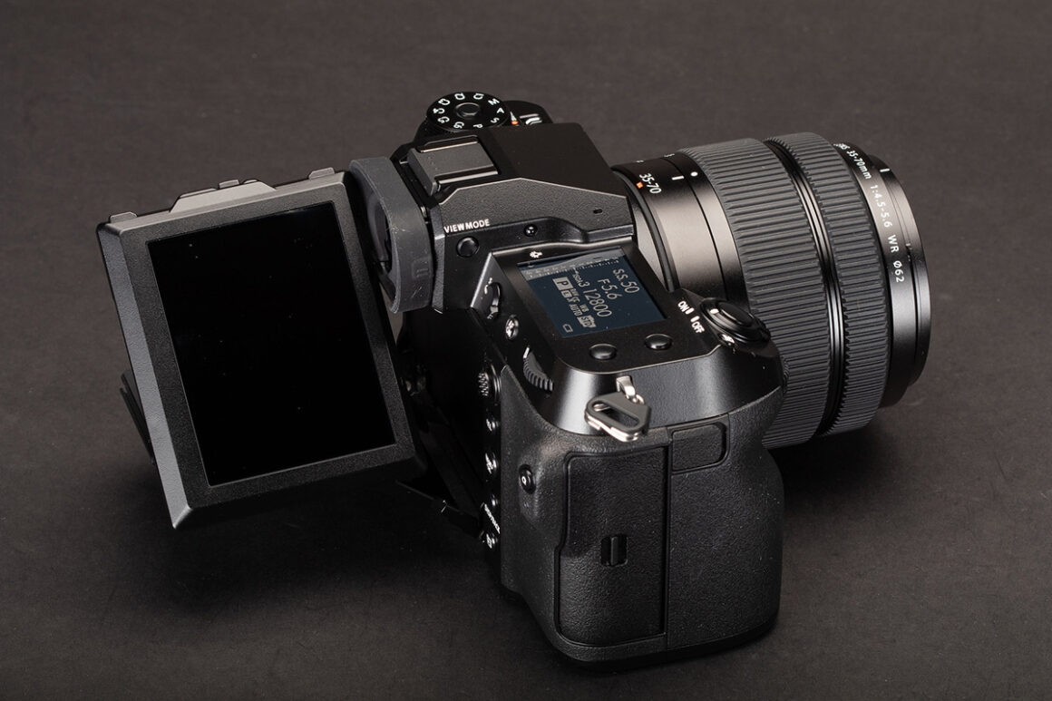 Fujifilm GFX 50S II incelemesi 7 Fujifilm GFX 50S II screen