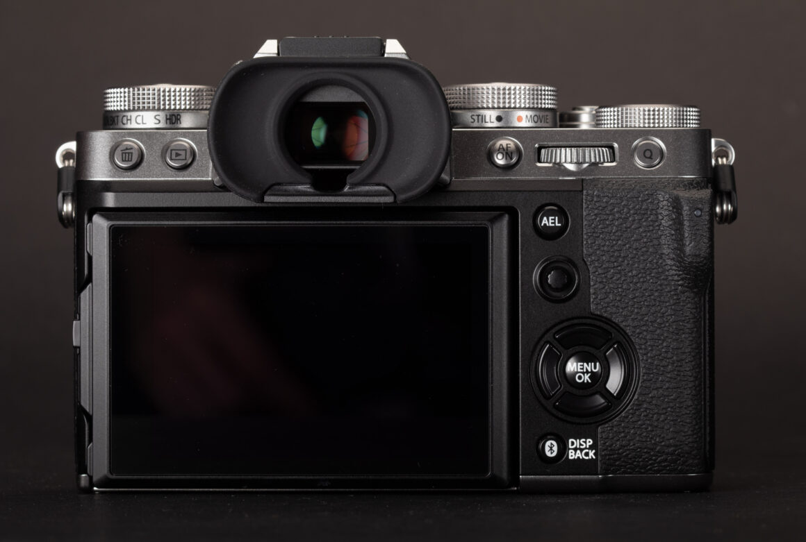 Fujifilm X T5 rear