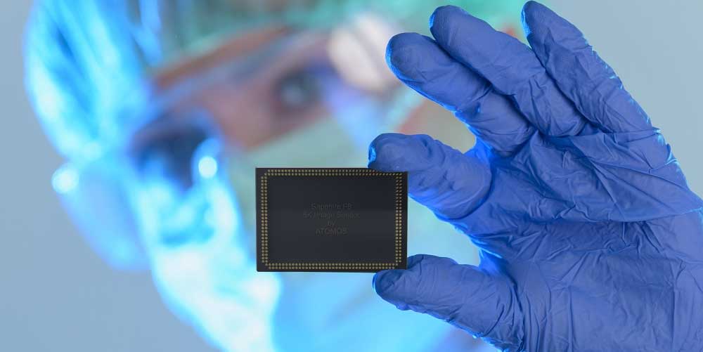 Atomos 'Safir' Sensörü Ortaya Çıktı: Global Shutter, Full Frame, 8Kp60 3 Sapphire Image Sensor Full Frame Cleanroom