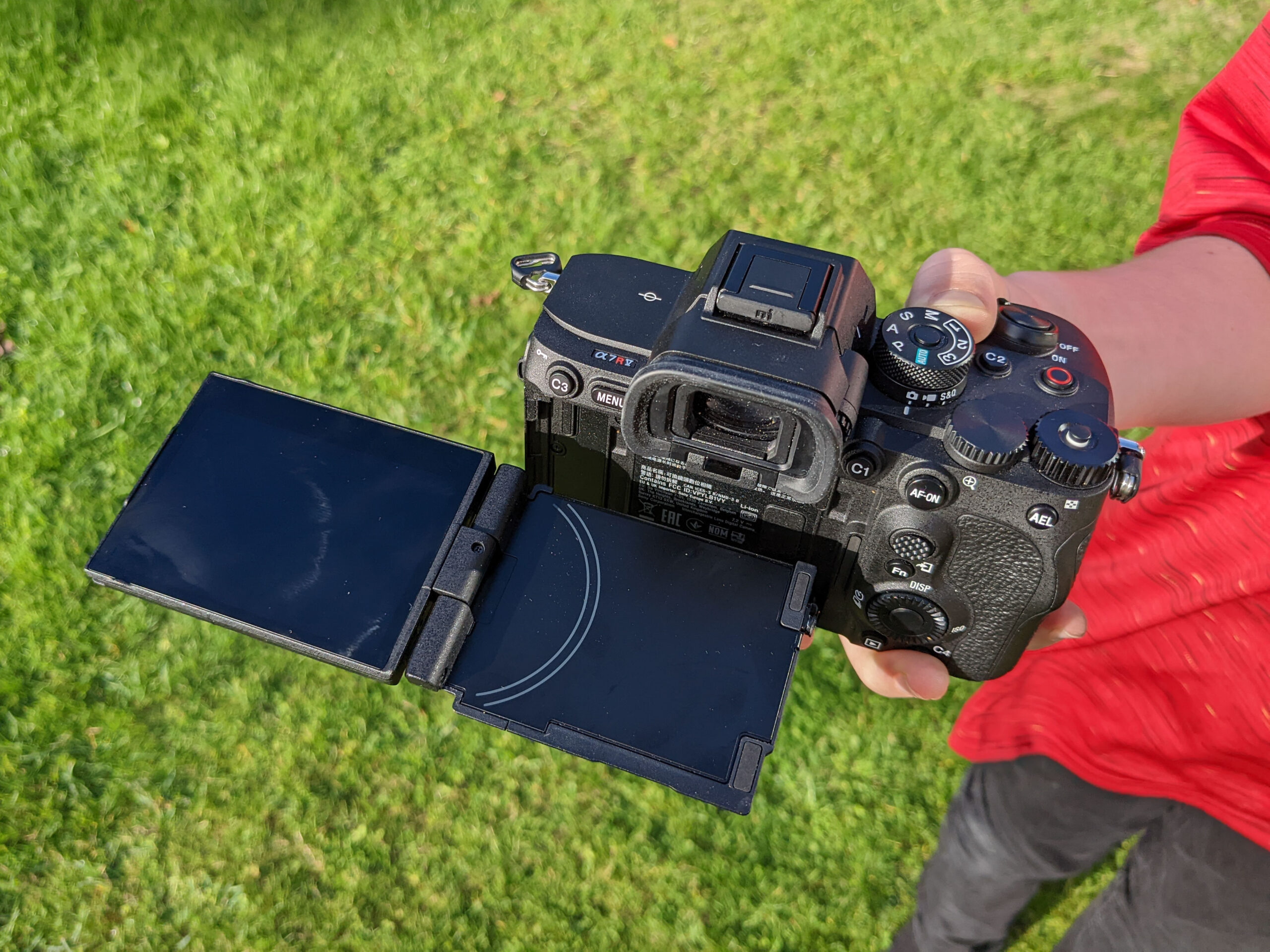Sony R5 Display Sony_a7R_V_screen - Sanal Sergi