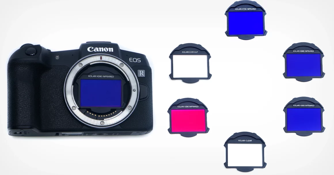 These Canon R5 Clip In Filters Fit Between the Sensor and the Lens