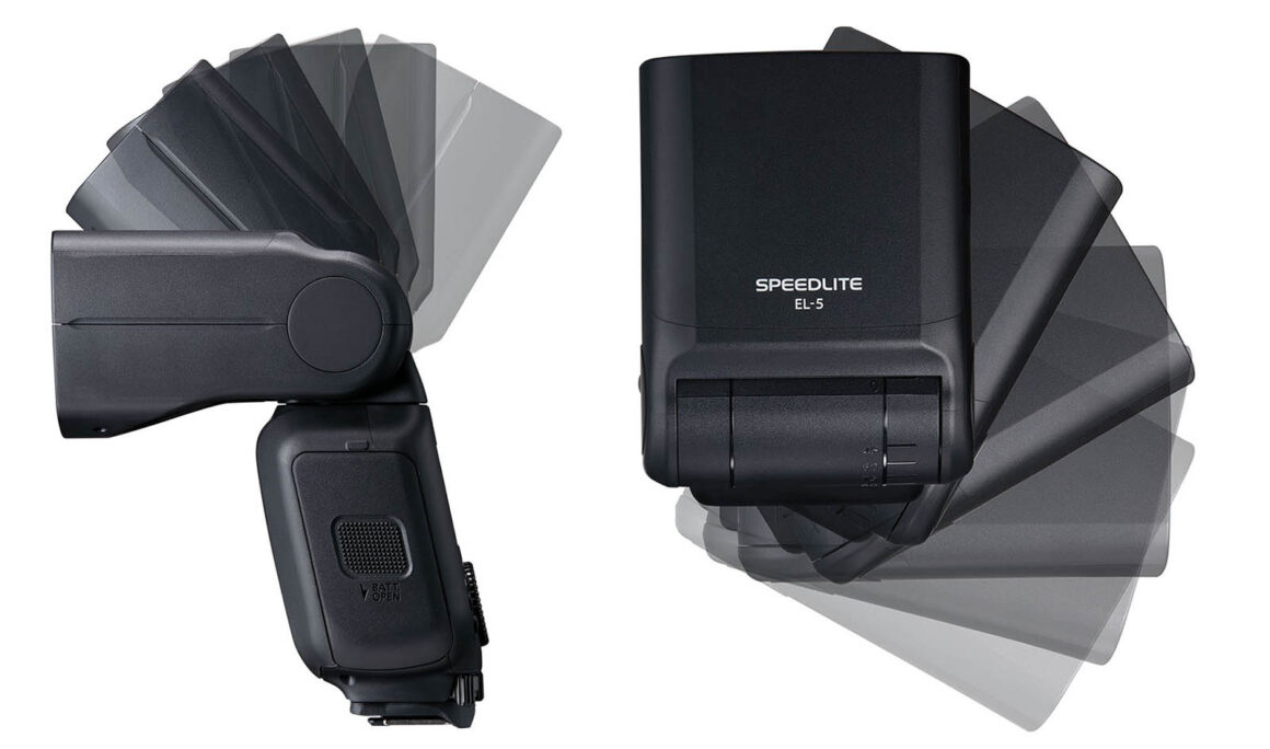 Canon'un Yeni Speedlite EL-5'i, EOS R Aynasız İçin Yapılan İlk Flaş 4 canon el 5 tilting and swiveling