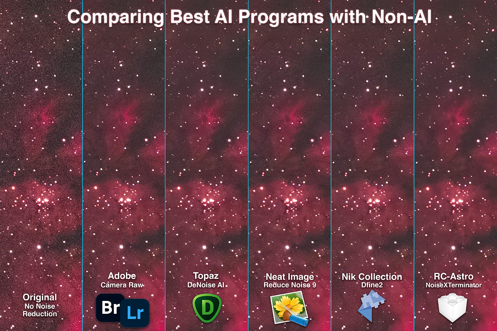 deep sky noise comparisons non ai